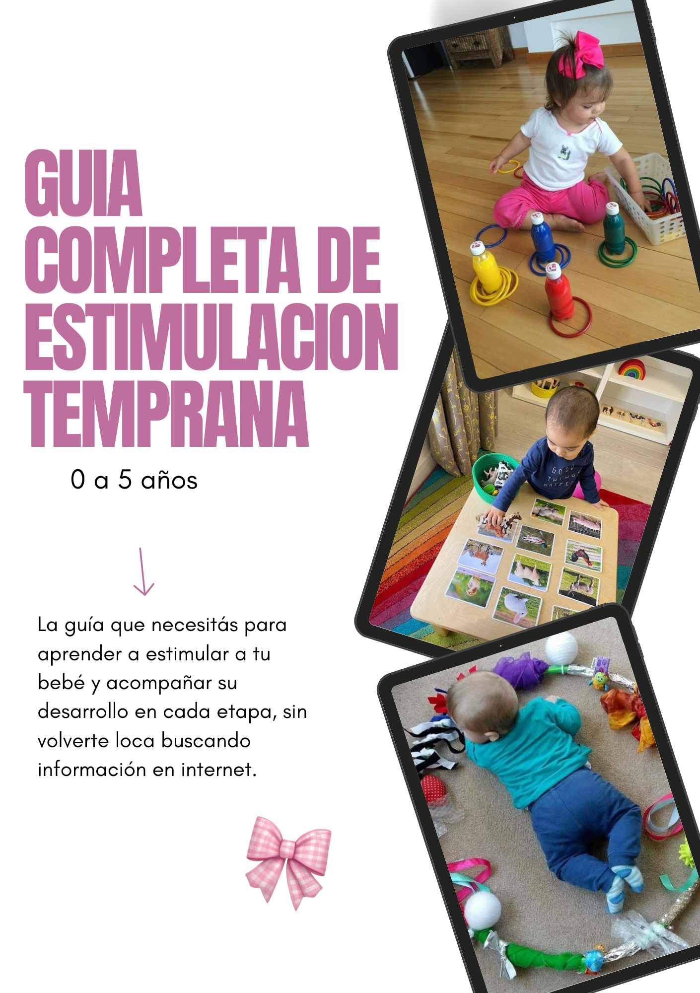 Pack Completo de Estimulacion Temprana ( recien nacidos hasta los 5 años)